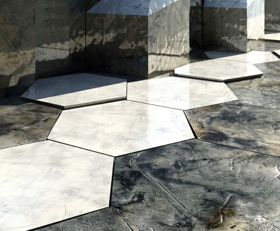 تركيب بورسلان خارجي